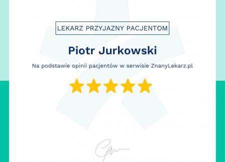 Piotr Jurkowski Certyfikaty
